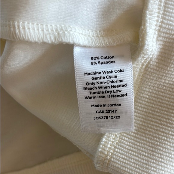 Haven Well Within Bone White Side Slit Turtleneck Sweater 0056 - Picture 9 of 9